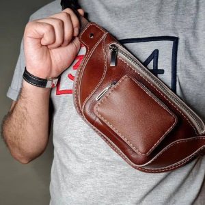 الگوی کیف کمری چرم